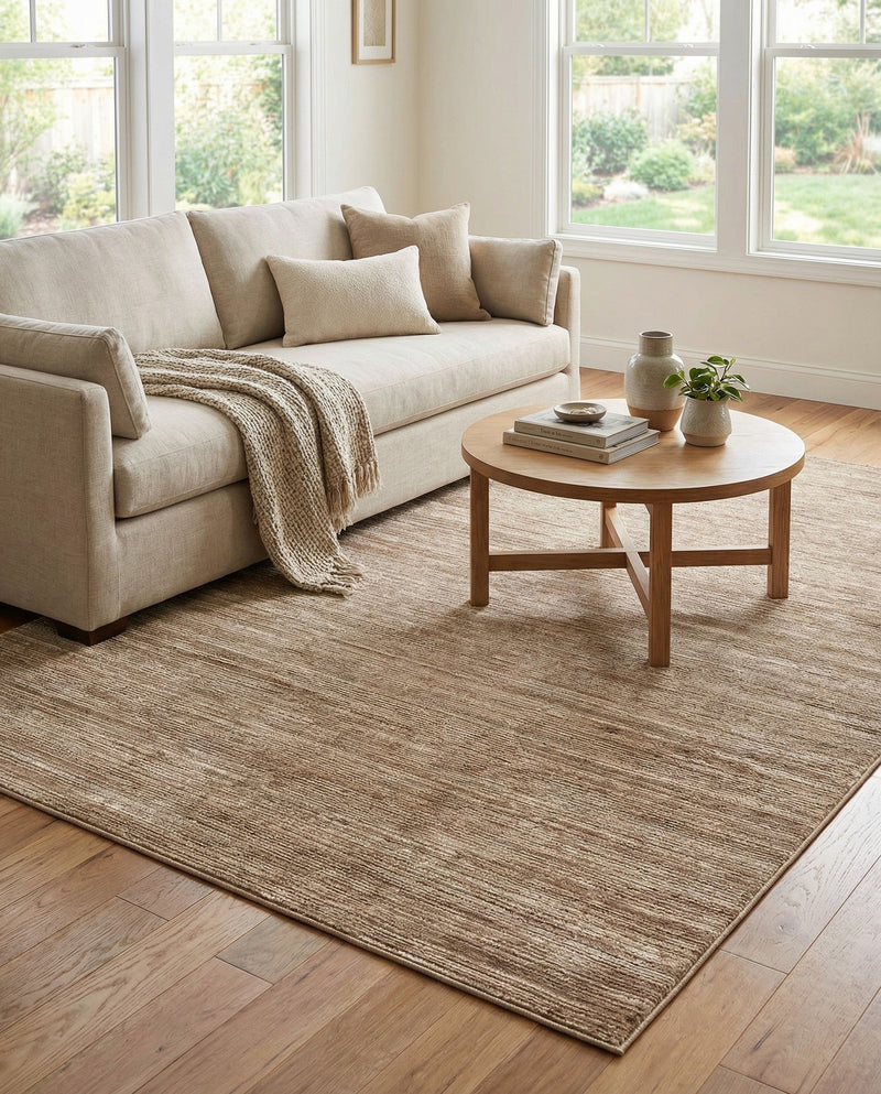 Bloomsbury Elegance Collection Area Rug -  Kensington (Beige) Rectangle Beige  lifestyle 12