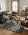 Metro Heights Collection Area Rug -  Astoria Rectangle Navy Blue  lifestyle 36