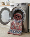Laguna Sands Collection Area Rug -  Venice Rectangle Rust Red  lifestyle 53