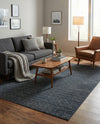 Metro Heights Collection Area Rug -  Hamilton Rectangle Navy Blue  lifestyle 8