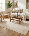 Tribal Terrace Treasures Collection Area Rug - Mayan Marina (Natural) Rectangle Natural  lifestyle 18