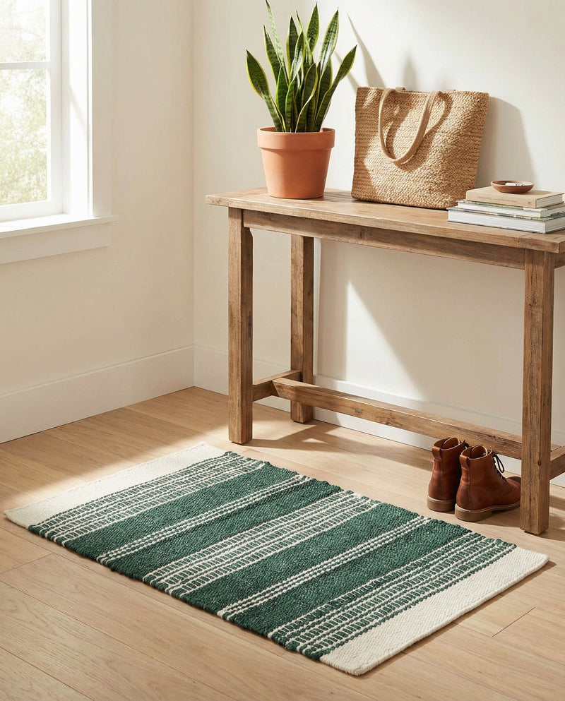 Marina Collection Area Rug - Marina Rectangle Hunter Green  lifestyle 39