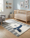 Wonder Tykes Collection Area Rug -  Dreamland Rectangle Gray  lifestyle 10