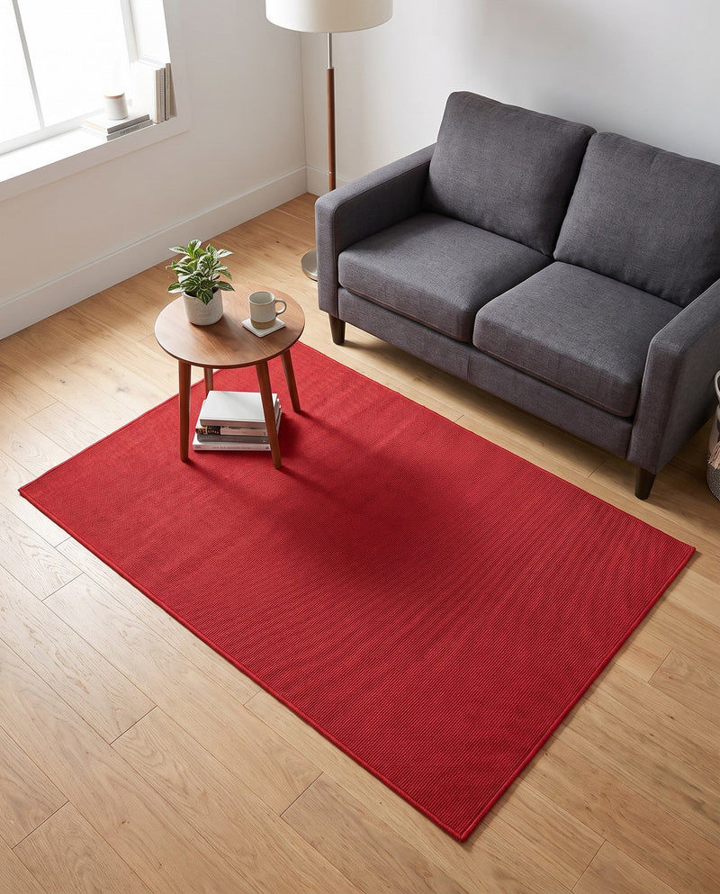 Soho Elegance Collection Area Rug - Chelsea (Burgundy) Rectangle Burgundy  lifestyle 23