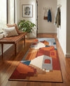 Urban Terrace Collection Area Rug -  Patio Runner Multi  lifestyle 52