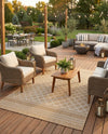 Savannah Pergola Collection Area Rug - Savannah Rectangle Natural  lifestyle 69