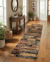 Neptune Elegance Collection Area Rug - Triton Runner Multi  lifestyle 60