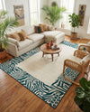 Savannah Escape Collection Area Rug - Serengeti Rectangle Ivory  lifestyle 7