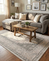 Savannah Series Collection Area Rug -  Augusta (Mink) Rectangle Mink  lifestyle 14