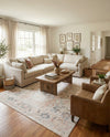 Parisian Elegance Collection Area Rug - Versailles (Ivory) Rectangle Ivory  lifestyle 19