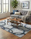 Santa Fe Trails Collection Area Rug -  Taos Rectangle Ivory  lifestyle 11