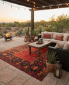 Safari Escape Rugs Collection Area Rug - Serengeti Rectangle Multi  lifestyle 31
