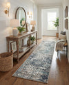 Georgetown Rugs Collection Area Rug - Dupont (Gray) Runner Gray  lifestyle 79