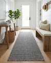 Jill Zarin Sedona Oasis Outdoor Collection Area Rug - Coconino (Black Sky) Runner Black Sky  lifestyle 44