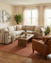 Aravalli Collection Area Rug -  Jaisalmer Rectangle Dusty Pink  lifestyle 53
