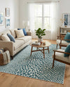 Urban Oasis Rugs Collection Area Rug -  Terrace (Teal) Rectangle Teal  lifestyle 19
