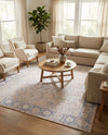 Heritage Elegance Collection Area Rug -  Nijo Rectangle Beige  lifestyle 3