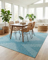 Urban Terrace Collection Area Rug -  Chelsea (Light Aqua) Rectangle Light Aqua  lifestyle 4