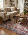 Heritage Elegance Collection Area Rug -  Gatchina Rectangle Vintage Red  lifestyle 17