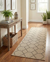 Sahara Sands Collection Area Rug -  Faiyum Runner Natural  lifestyle 79