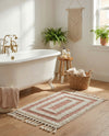 Sahara Chic Collection Area Rug -  Casablanca Rectangle Pink  lifestyle 47