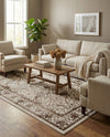 Horizon Collection Area Rug -  Sierra Rectangle Beige  lifestyle 17