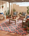 Mesa Oasis Rugs Collection Area Rug - Sedona Rectangle Multi  lifestyle 8