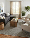 Urban Oasis Rugs Collection Area Rug -  Rooftop (Charcoal Gray) Rectangle Charcoal Gray  lifestyle 35