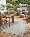 Savannah Pergola Collection Area Rug -  Eden Rectangle Light Gray  lifestyle 44
