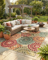 Urban Terrace Collection Area Rug -  Esplanade Rectangle Beige  lifestyle 39