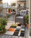 Outdoor Marrakesh Collection Area Rug -  Tangier Rectangle Multi  lifestyle 10