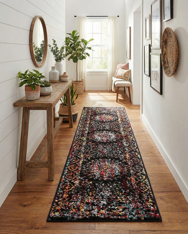 Brighton Terrace Collection Area Rug -  Withdean Runner Multi  lifestyle 53