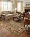 Jaipur Elegance Collection Area Rug -  City Rectangle Light Green  lifestyle 3