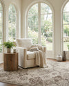 Gobi Sands Collection Area Rug -  Taklamakan Square Beige  lifestyle 37