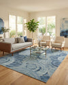Urban Terrace Collection Area Rug -  Parkside Rectangle Light Blue  lifestyle 9