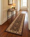 Jaipur Elegance Collection Area Rug -  Nahargarh (Brown) Runner Brown  lifestyle 73