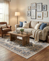 Cambridge Classics Collection Area Rug -  Magdalene (Cream) Rectangle Cream  lifestyle 21