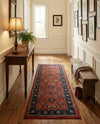 Casablanca Tapestry Collection Area Rug -  Marrakech (Classic Red) Runner Classic Red  lifestyle 21