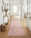 Marrakesh Lattice Collection Area Rug - Casablanca (Rose Pink) Runner Rose Pink  lifestyle 77