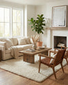 Eternal Plush Oasis Collection Area Rug -  Tranquility (Pearl) Rectangle Pearl  lifestyle 5