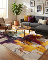 Marrakesh Elegance Collection Area Rug -  Riad Rectangle Beige  lifestyle 10