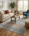 Coastal Haven Collection Area Rug -  Oceania Rectangle Multi  lifestyle 10