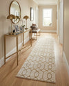 Hollywood Luxe Collection Area Rug - Sunset (White Gold) Runner White Gold  lifestyle 41