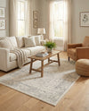 Savannah Soiree Collection Area Rug -  Everglade (White) Rectangle White  lifestyle 7