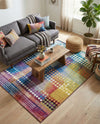 Urban Terrace Collection Area Rug -  Atrium Rectangle Multi  lifestyle 11