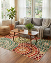 Urban Terrace Collection Area Rug -  Esplanade Rectangle Beige  lifestyle 45