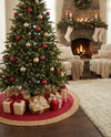 Holiday Hearth Rugs Collection Area Rug - Yuletide Round Red  lifestyle 30