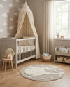 Wonder Tykes Collection Area Rug -  Blisswood Round Peach Blossom  lifestyle 52
