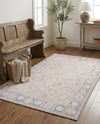Heritage Elegance Collection Area Rug -  Nijo Rectangle Beige  lifestyle 6
