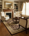 Versailles Elegance Collection Area Rug -  Montreuil Rectangle Brown  lifestyle 42